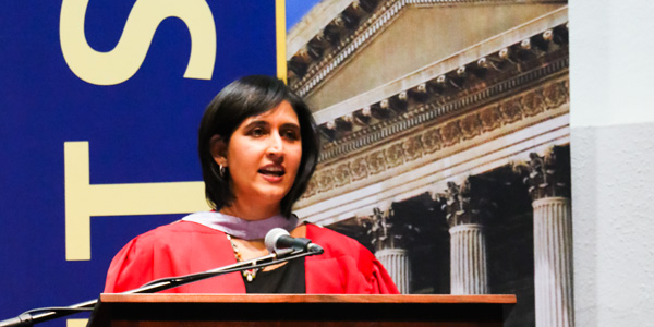 Advocate Adila Hassim accepts the University Gold Medal on behalf of SECTION27 Advocate Adila Hassim accepts the University Gold Medal on behalf of SECTION27